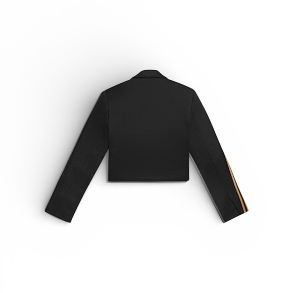 *NWT* Adidas X Ivy Park Cropped Suit Jacket - Black Women’s Size S - Picture 9 of 11